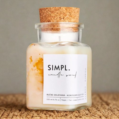 SIMPL. candle soul - eko svíčka