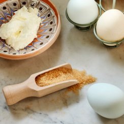 Dřevěná naběračka Mini