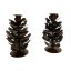Dekorativní svícen Cone Antique Brown