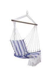 Závěsné houpací křeslo Artur Stripe Blue