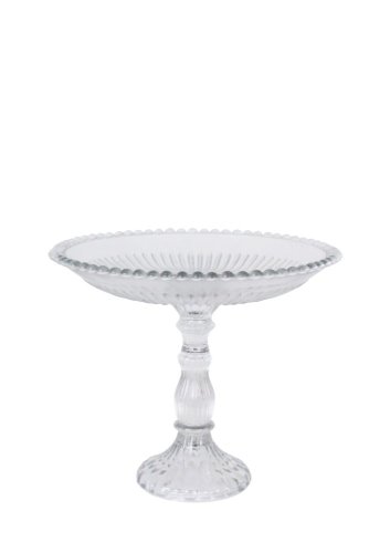 Skleněná mísa na stojanu Eleanor