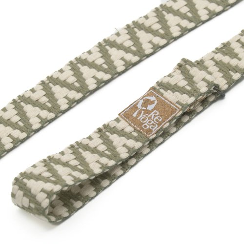 ReCARRY - ReYoga popruh na jógamatku/podložku - Varianta: Šalvějová zelená