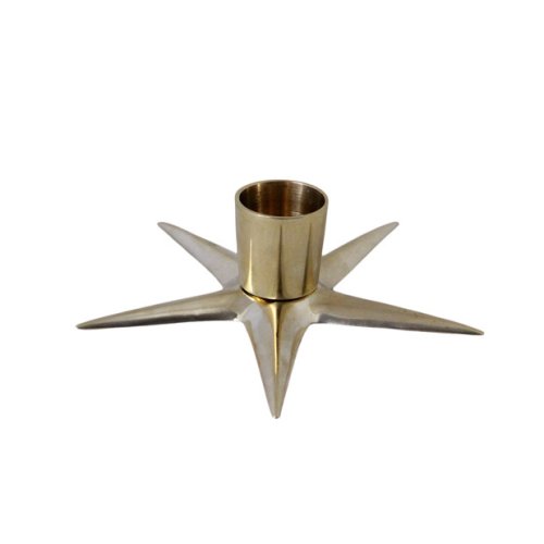 Svícen hvězda Stella Brass
