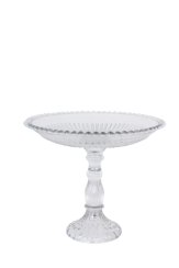 Skleněná mísa na stojanu Eleanor