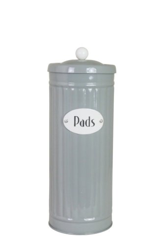 Plechová dóza na kosmetické odličovací pomůcky Hugo Pads - Varianta: Olivově zelená Hugo Pads