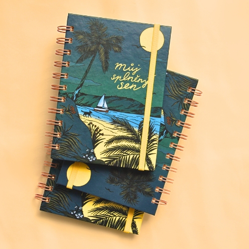 Cestovatelský zápisník POCKET - Barevná varianta: Vintage Pocket