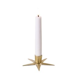 Svícen hvězda Stella Brass