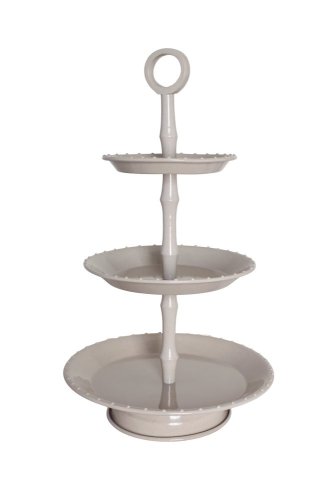 Kovový etažér Cake Stand - Varianta: Bílý