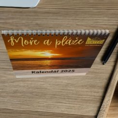 Stolní fotokalendář Moře a pláže 2025