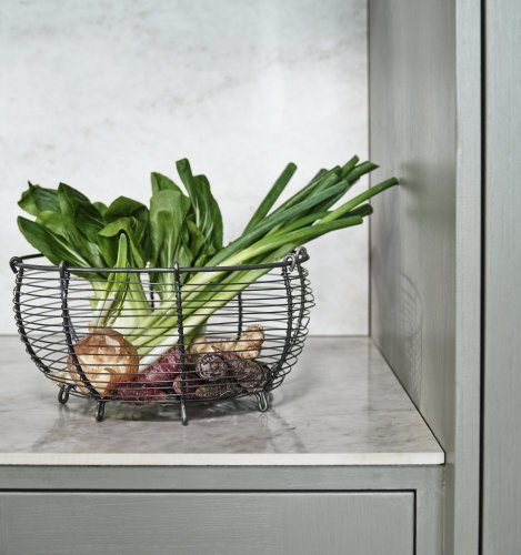 Drátěný kovový košík