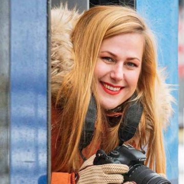 Tereza Kosnařová jako dobrovolnice v Nepálu.