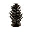 Dekorativní svícen Cone Antique Brown