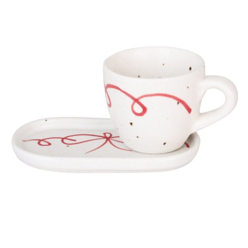 Šálek na espresso Viola - Varianta: Viola modrý list