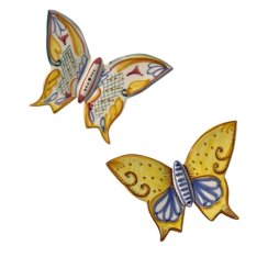 Ručně vyráběná keramická dekorace motýla Mariposa