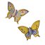 Ručně vyráběná keramická dekorace motýla Mariposa