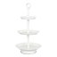 Kovový etažér Cake Stand - Varianta: Bílý