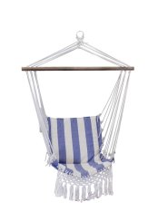 Závěsné houpací křeslo Artur Stripe Blue