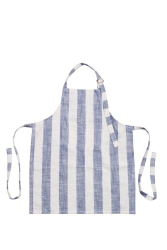 Dětské kuchyňské zástěry - Varianta: Dětská Ida pruhy zelené/bílé